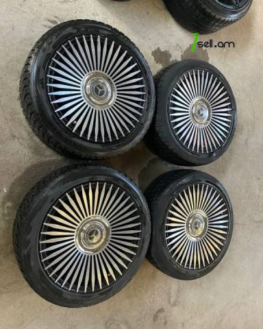 GGG. Maybach R19 5x112 Լեն ու Նեղ 4հատ նորի պես Անիվներ անվահեծերով, անվադողեր, 275/40 R19 90%