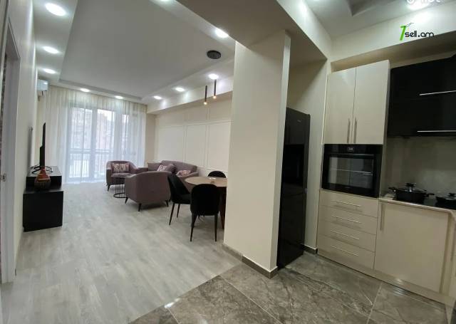 2 սենյականոց բնակարան նորակառույց շենքում Ռոստոմի փողոցում, 62 քմ, 7/15 հարկ, բարձր առաստաղներ