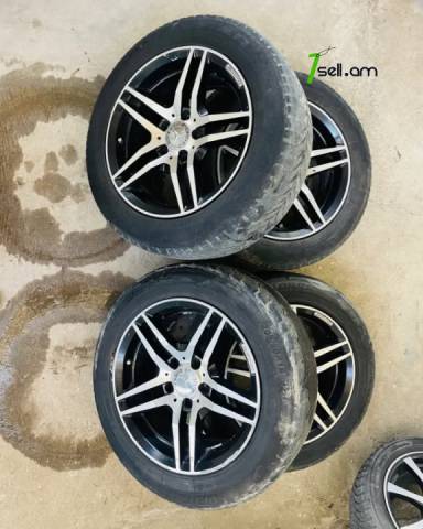 GGG. AMG R16 Անիվներ անվահեծերով, համասեզոնային անվադողեր, 215/55 R16