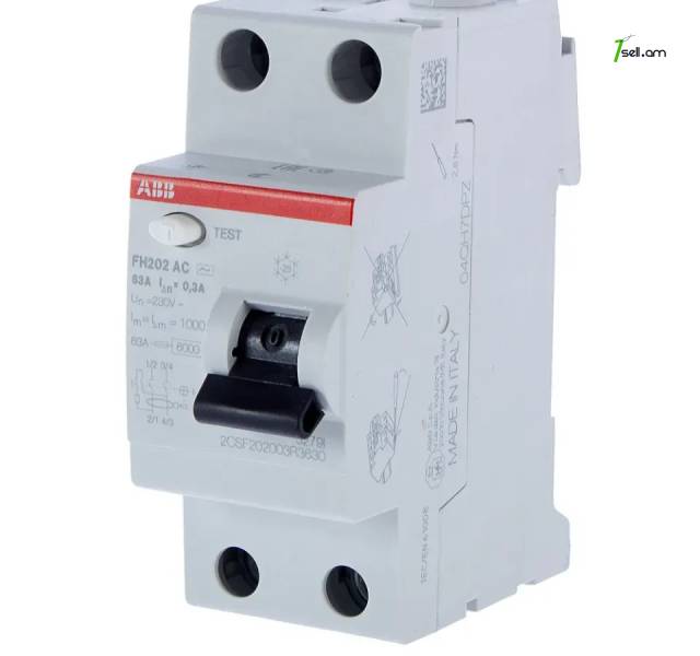 ABB FH202 (UZO) 2-P AC-63/0.03