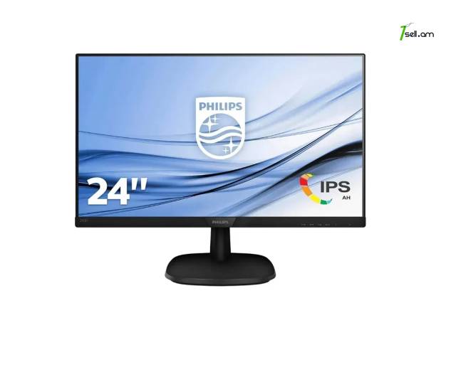 Մոնիտոր Philips 24" IPS 1x VGA 1xHDMI 243V7QDAB/00 75 Hz + 12 ամիս երաշխիքով