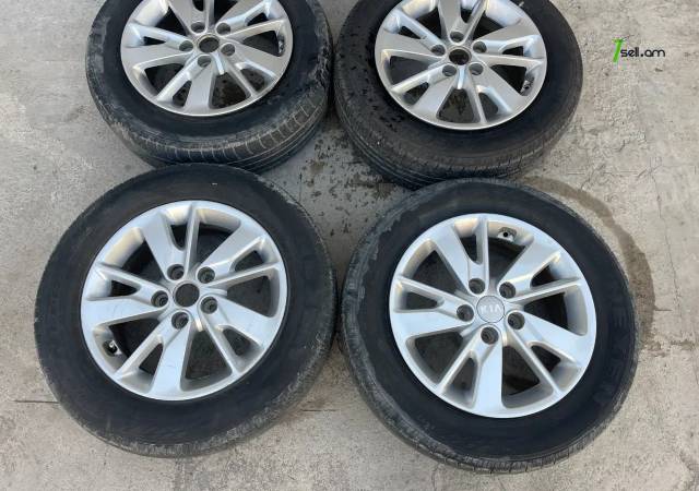 GGG.R16 5x114.3 4հատ անվահեծ Օրիգինալ Kia. hyundai, nisan, mazda