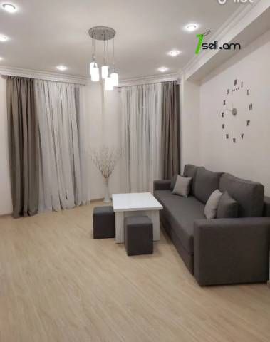 3 սենյականոց բնակարան նորակառույց շենքում Նիկողայոս Ադոնցի փողոցում, 75 ք.մ., 2 սանհանգույց