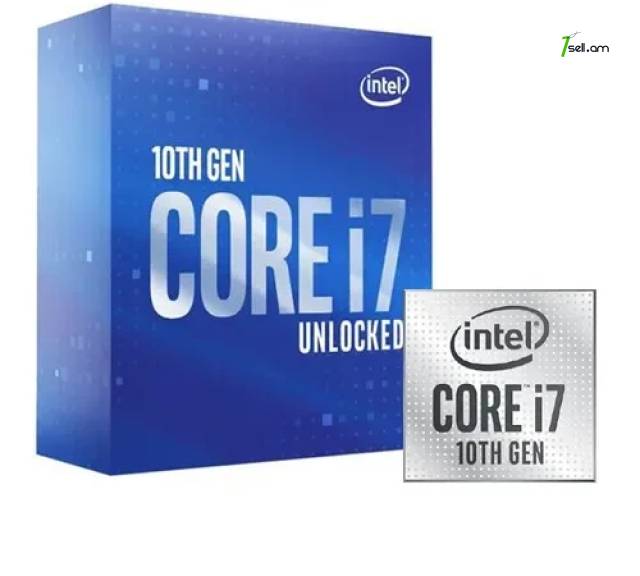 Պրոցեսոր Intel Core i7 10700 4,8 Ghz LGA 1151 Intel UHD Graphics 630 16 MB Cache 14 NM CPU процессор