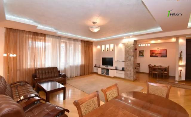 4 սենյականոց բնակարան նորակառույց շենքում Հյուսիսային պողոտայում, 140 ք.մ., բարձր առաստաղներ