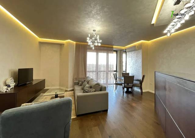 2 սենյականոց բնակարան նորակառույց շենքում, Sasna Tsrer Street, 70 քմ, 11/18 հարկ, բարձր առաստաղներ