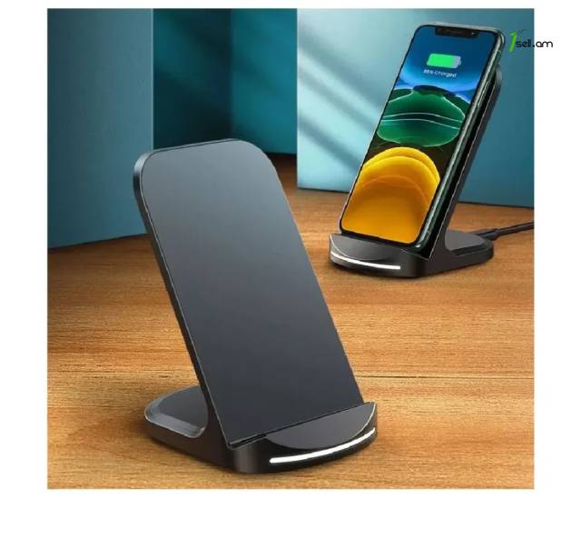 Ամանորյա նվեր Անլար լիցքավորիչ Ugreen Qi Desktop Wireless Charging անլար Беспроводное зарядное устройство