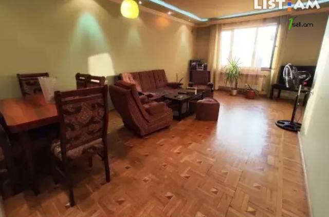 3 սենյականոց բնակարան նորակառույց շենքում Հալաբյան փողոցում, 87 ք.մ., բարձր առաստաղներ, 9/12 հարկ