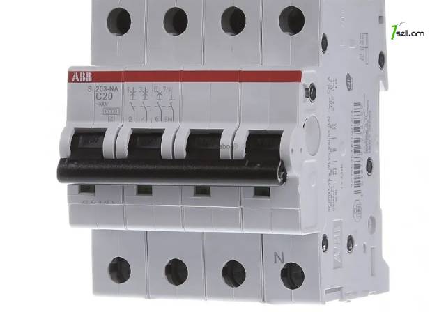 ABB ապահովիչներ, UZO, DIF, Ժամ ռելե 1F + 3F, ավտոմատ անջատիչներ