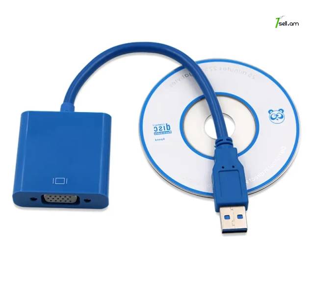 USB 3.0 to VGA Adapter External Video Card Ադապտոր Адаптер