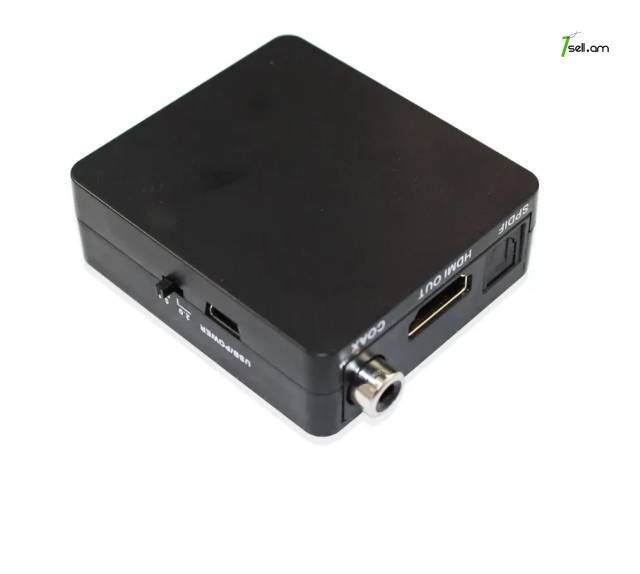 HDMI Audio Splitter Adapter HDMI to HDMI and Optical TOSLINK SPDIF Analog Audio Spliter փոխարկիչ адаптер