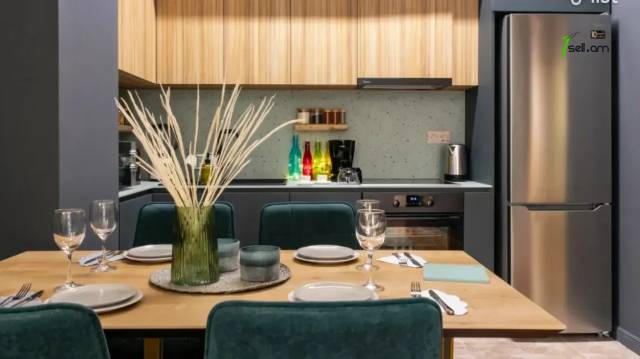 2 սենյականոց բնակարան նորակառույց շենքում Ադոնցի փողոցում, 43 ք.մ., 5/9 հարկ, բարձր առաստաղներ