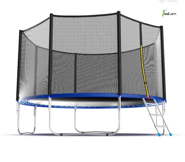 Բատուտ աստիճանով 12ft=366սմ - Կոդ-10037-12 / Батут с лестницей / Trampoline