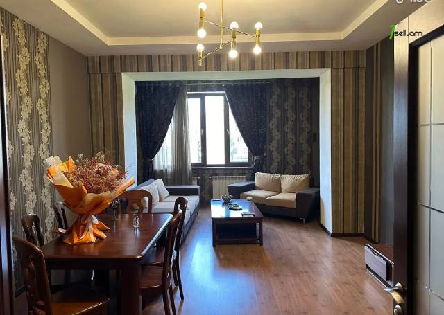 2 սենյականոց բնակարան նորակառույց շենքում Կոմիտասի պողոտայում, 75 քմ, բարձր առաստաղներ