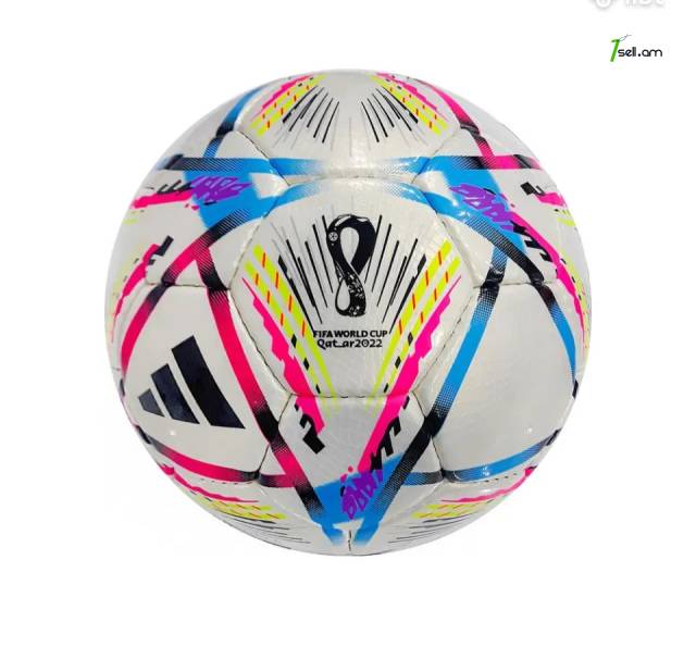 Ֆուտբոլի գնդակ No5 World Cup QATAR 2022 - Կոդ-10384 / Футбольный мяч No5 World Cup QATAR 2022