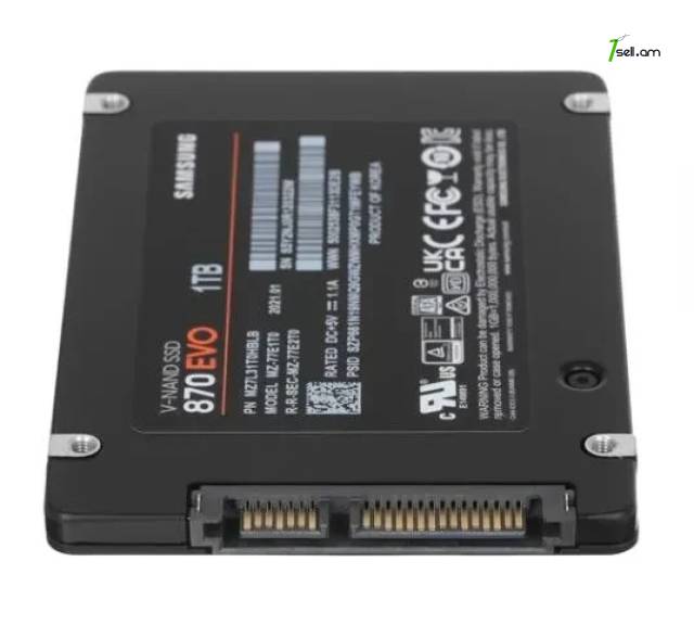 SSD 2.5" 1TB Samsung 870 EVO speed read 560M/s - write 530Mb/s 970 HDD
