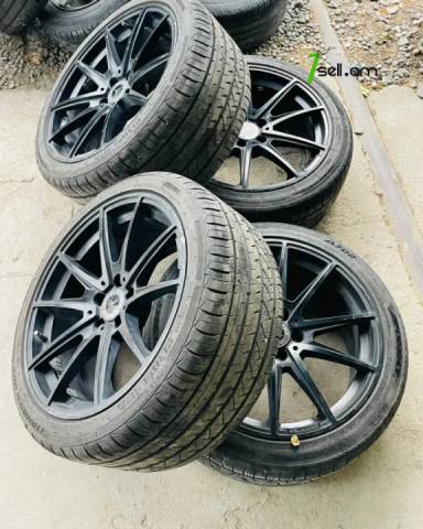 GGG. AMG R19 4հատ Լեն ու Նեղ Անիվներ անվահեծերով, համասեզոնային անվադողեր, 275/35 R19