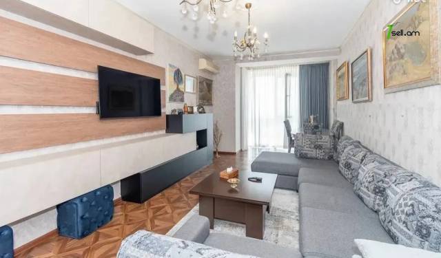 3 սենյականոց բնակարան նորակառույց շենքում Նաիրի Զարյան փողոցում, 113 ք.մ., 2 սանհանգույց