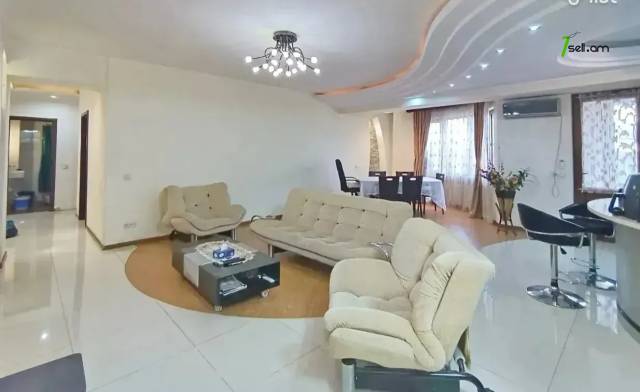 3 սենյականոց բնակարան նորակառույց շենքում Կոմիտասի պողոտայում, 96 քմ, 4/13 հարկ, 2 սանհանգույց