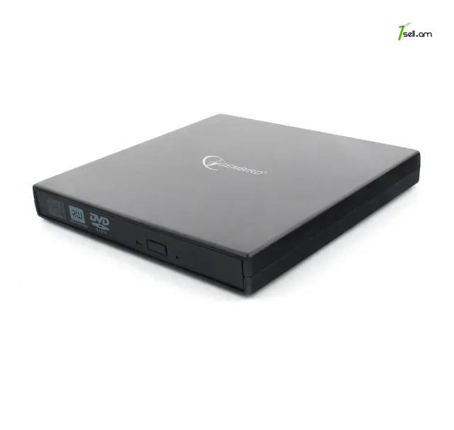 USB2.0 DVD-RW & CD-RW Gembird CD-DVD External DVD-USB-02 - Արտաքին for PC Notebook Case