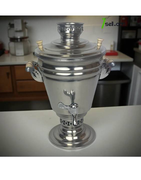 самовар на углях, 7 литров  ռուսական սամովար 