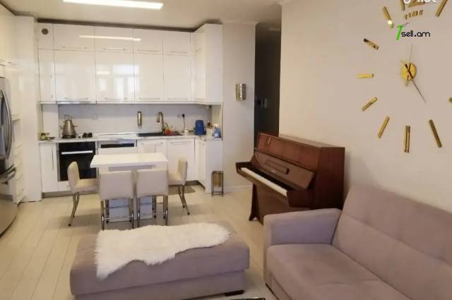 3 սենյականոց բնակարան նորակառույց շենքում Գրիբոյեդովի փողոցում, 77 քմ, 6/15 հարկ, 2 սանհանգույց