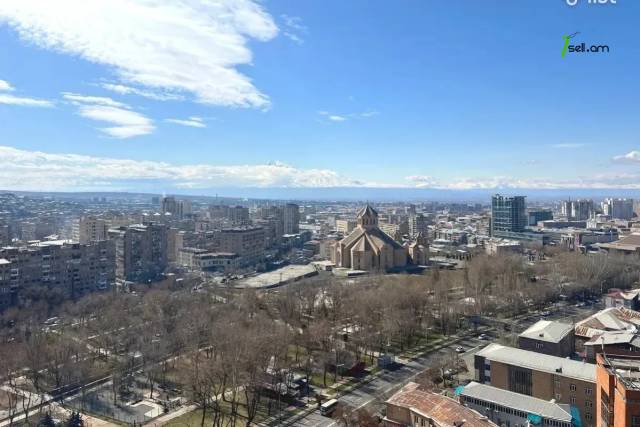 Ընդարձակ 4 սենյականոց բնակարան նորակառույց շենքում Վարդանանց փողոցում, 206 քմ, 20/23 հարկ