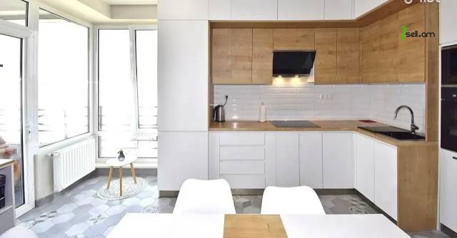 3 սենյականոց բնակարան նորակառույց շենքում Պարույր Սևակի փողոցում, 106 քմ, 10/15 հարկ