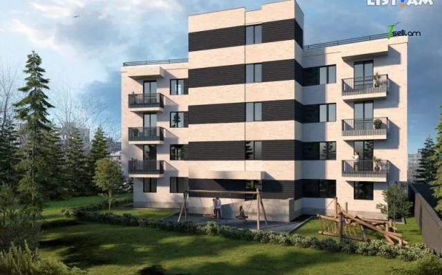 3 սենյականոց բնակարան նորակառույց շենքում, 2-րդ բնակելի զանգված, 102 ք.մ., 3+ սանհանգույց