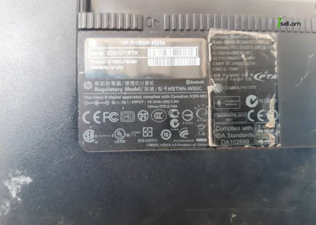 HP ProBook 4525s Նոթբուք notebook ноутбук պահեստամաս