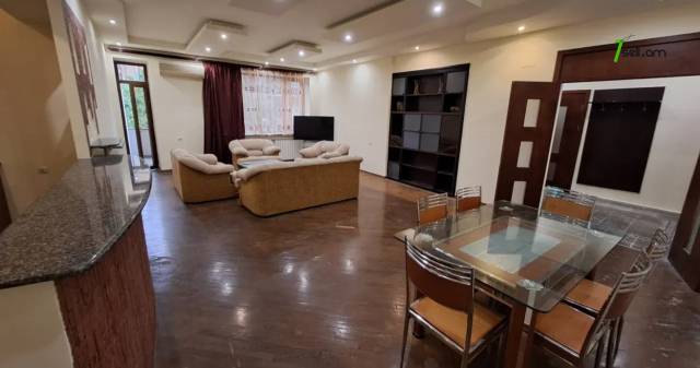 2 սենյականոց բնակարան նորակառույց շենքում Թումանյան փողոցում, 90 քմ, 2/6 հարկ, բարձր առաստաղներ