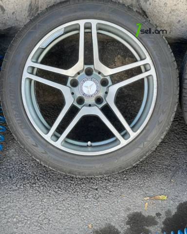 Անիվներ անվահեծերով, համասեզոնային անվադողեր, 245/45 R17