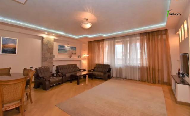 4 սենյականոց բնակարան նորակառույց շենքում Հյուսիսային պողոտայում, 140 ք.մ., բարձր առաստաղներ