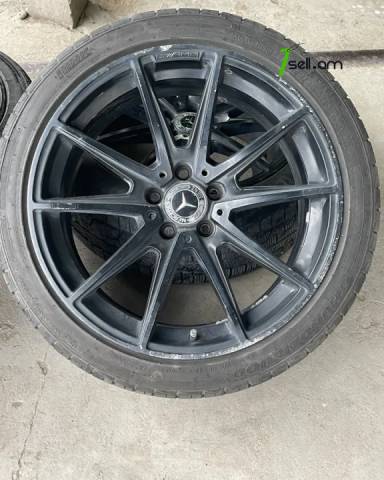 GGG. AMG R19 4հատ Լեն ու Նեղ Անիվներ անվահեծերով, համասեզոնային անվադողեր, 275/35 R19