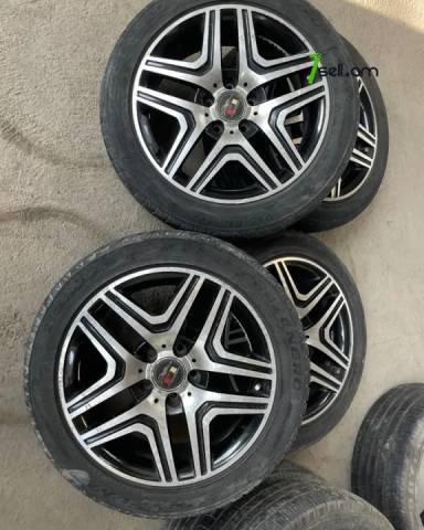 GGG. AMG R17 4հատ Օրիգինալ Անիվներ անվահեծերով, համասեզոնային անվադողեր, 225/50 R17