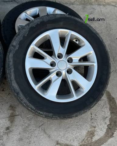 GGG.R16 5x114.3 4հատ անվահեծ Օրիգինալ Kia. hyundai, nisan, mazda
