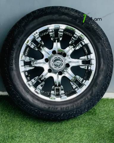 GGG.R18 6x139.7 Toyota Prado, Lexus GX, Mitshubishi4հատ Անիվներ անվահեծերով, համասեզոնային անվադողեր 265/60 R18