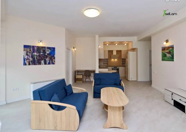 2 սենյականոց բնակարան նորակառույց շենքում, Buzand St, 75 քմ, 7/17 հարկ, բարձր առաստաղներ