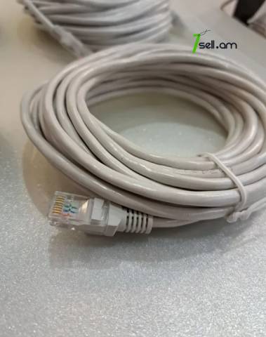 Lan cable ցանցային մալուխ UTP FTP Cat 5e Интернет кабель коннектор rj45 Cablexpert 1m 2m 3m 5m 7.5m 10m 15m