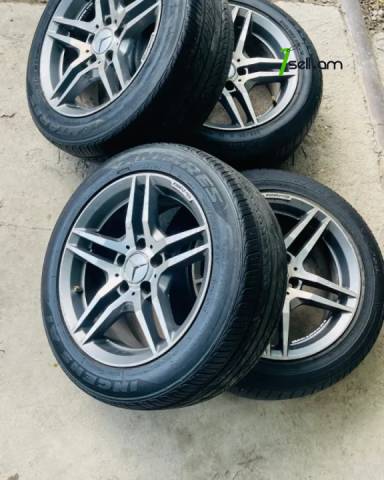 GGG. AMG R16 4հատ Անիվներ անվահեծերով անվադողեր, 205/55 R16 50%