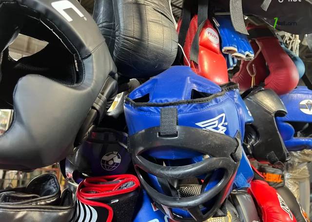 Բոկսի գլխարկ Գրին Հիլ Шлемы для бокса GREEN HILL Boxing helmets