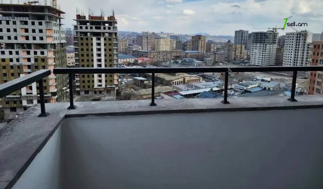 3 սենյականոց բնակարան նորակառույց շենքում Ադոնցի փողոցում, 80 քմ, 12/14 հարկ, 2 սանհանգույց