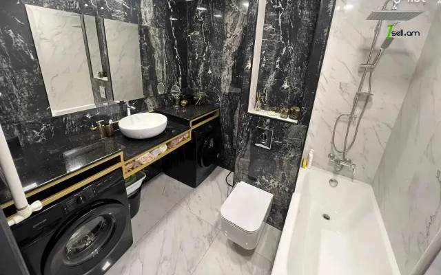 3 սենյականոց բնակարան նորակառույց շենքում Բուզանդի փողոցում, 97 քմ, 13/17 հարկ, բարձր առաստաղներ