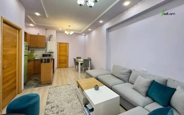 2 սենյականոց բնակարան նորակառույց շենքում Արգիշտի փողոցում, 50 քմ, 3/14 հարկ, բարձր առաստաղներ