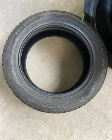 GGG. Goform 4 հատ 90-955% Ձմեռային անվադողեր, 255/50 R19