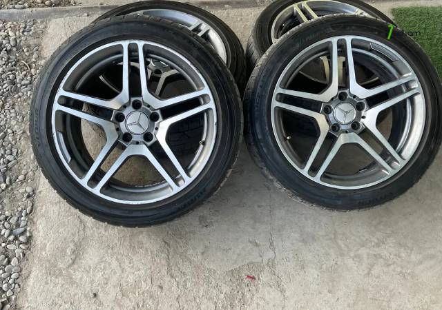 GGG. AMG R18 4 հատ Անիվներ անվահեծերով, համասեզոնային անվադողեր, 245/45 R18