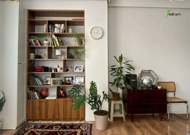 2 սենյականոց բնակարան նորակառույց շենքում Գրիբոյեդովի փողոցում, 70 քմ, 13/16 հարկ, բարձր առաստաղներ