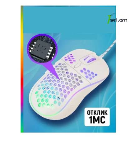 Breeks Мышка игровая с подсветкой проводная USB մկնիկ mouse RGB