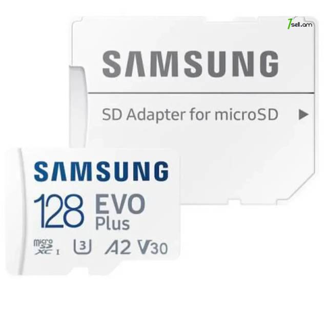Original Samsung Evo Plus 128GB 256GB microSDXC микро միկրո հիշողության քարտ