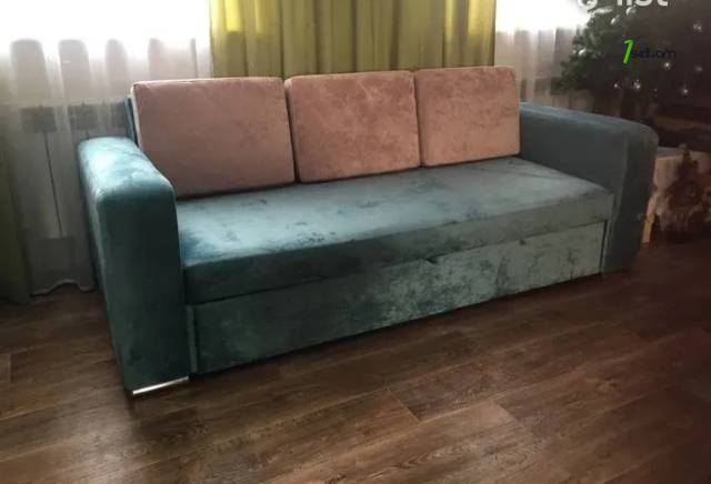 Բազմոց 2 բազկաթոռ բացվող 0962